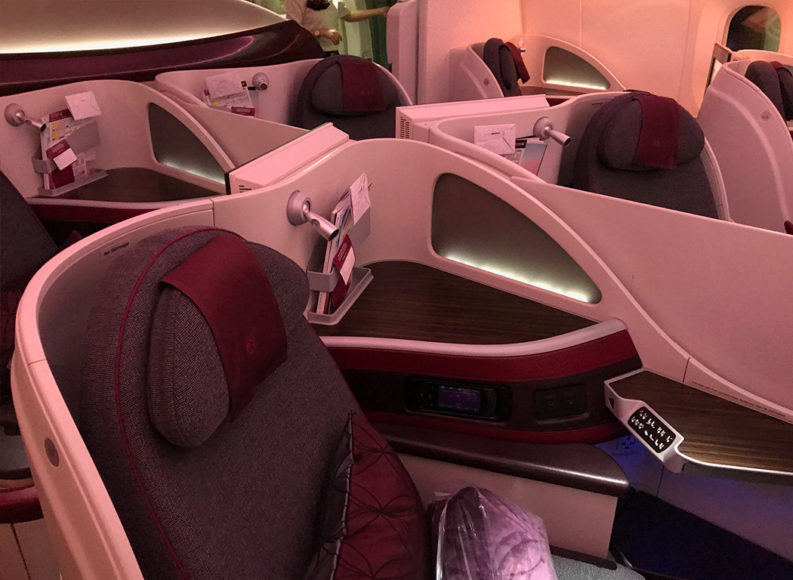 Como Voar Na Classe Executiva Da Qatar Airways No Boeing